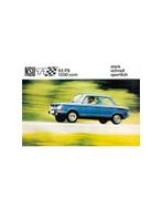 1968 NSU TT BROCHURE DUITS, Nieuw, Author