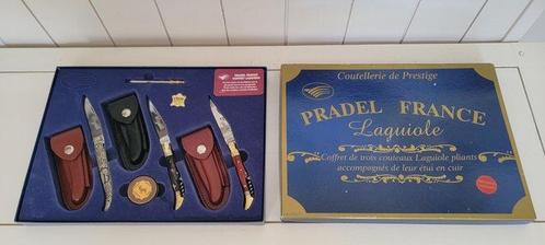 Pradel France et Laguiole - Tafelmessenset (8) - Hout,, Antiek en Kunst, Antiek | Keukenbenodigdheden
