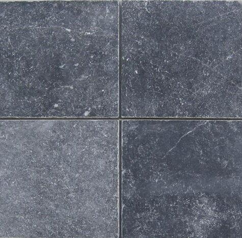 Turks Hardsteen, Antique Blue Anticato 20X20X1, Getrommeld /, Doe-het-zelf en Verbouw, Tegels, Overige typen, Nieuw, Overige materialen
