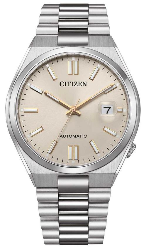 Citizen Tsuyosa NJ0151-88W automatisch horloge, Sieraden, Tassen en Uiterlijk, Horloges | Heren, Polshorloge, Nieuw, Citizen, Staal