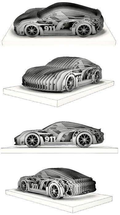 Jean-François Piecourt (1985) - Héritage 911 Silver, Antiek en Kunst, Kunst | Designobjecten