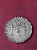 Spanje. 1 Peseta 1900 Alfonso XIII (Zonder Minimumprijs), Postzegels en Munten, Munten | Europa | Niet-Euromunten