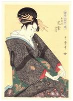 Hanamurasaki dei Tamaya - La vedova di Asahiya - UTAMARO