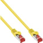 InLine netwerkkabel - Cat6 - S/FTP - 1 meter - geel, Verzenden, Nieuw
