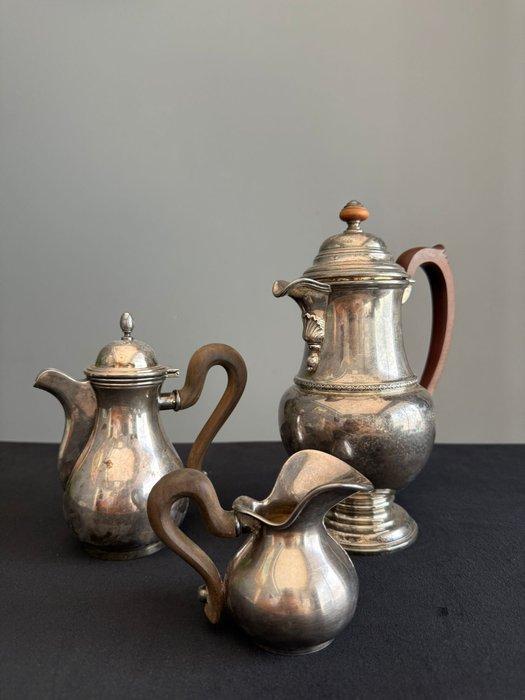 Koffieservies - Zilver - Zilveren thee en koffie, Antiek en Kunst, Antiek | Goud en Zilver
