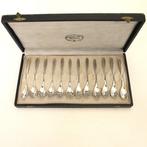 Lange zware Art Deco (1925-1935) theelepels - Voorschoten -