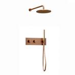 Inbouw regendouche met wandarm 30cm douchekop copper, Verzenden, Nieuw