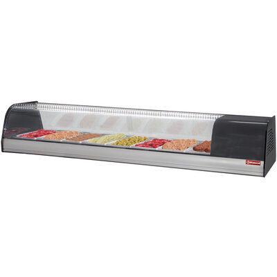Gekoeld uitstalraam voor tapas, 8x gn 1/3 - 40 mm, Zakelijke goederen, Horeca | Keukenapparatuur, Nieuw in verpakking, Verzenden