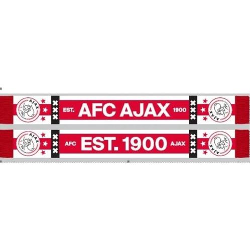 Ajax Sjaal - Vastberaden / Barmhartig / Heldhaftig, Sport en Fitness, Voetbal, Nieuw, Verzenden