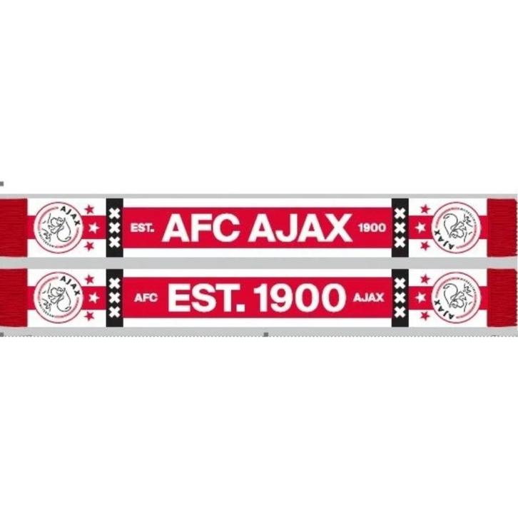 Ajax Sjaal - Vastberaden / Barmhartig / Heldhaftig, Sport en Fitness, Voetbal, Nieuw, Verzenden