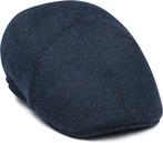 Suitable Flat Cap Wool Herringbone Navy maat one size Heren, Kleding | Heren, Hoeden en Petten, Verzenden, Nieuw, Suitable