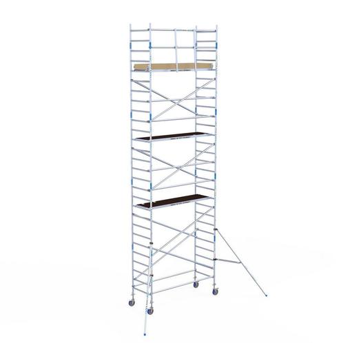 ALX rolsteiger 90 x 9,2m WH met voorloopleuning, Doe-het-zelf en Verbouw, Steigers, Rolsteiger of Kamersteiger, Nieuw, 5 meter of hoger