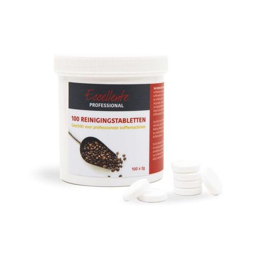 ECCELLENTE Professional Reinigingstabletten 100x 2gram, Witgoed en Apparatuur, Koffiemachine-accessoires, Nieuw, Ophalen of Verzenden