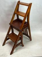 Trapje - bibliotheektrap / stoel - Hout - Bibliotheektrap