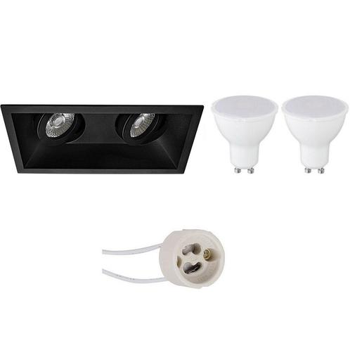 Voordeelset LED Spot Set - Pragmi Zano Pro - GU10 Fitting -, Huis en Inrichting, Lampen | Spots, Plafondspot of Wandspot, Nieuw