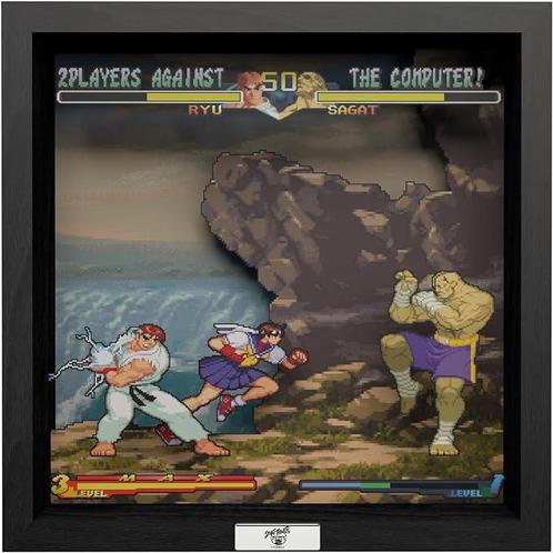 Pixel Frames - Street Fighter 2 Alpha: A dramatic battle, Spelcomputers en Games, Spelcomputers | Overige Accessoires, Verzenden