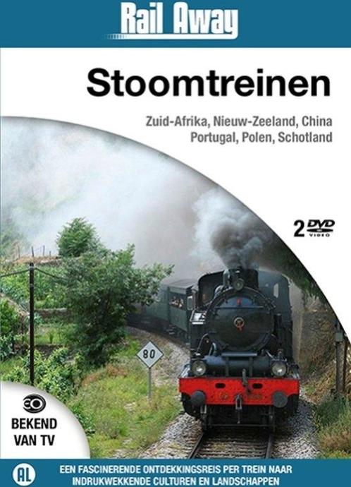 Rail Away - Stoomtreinen (2 dvd) - DVD, Cd's en Dvd's, Dvd's | Documentaire en Educatief, Verzenden
