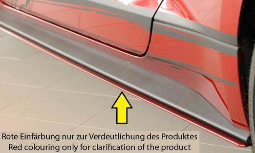 Side skirt aanzetstuk | Ford | Mustang 6 Coupé / Convertible, Auto-onderdelen, Carrosserie en Plaatwerk, Nieuw, Ford, Verzenden