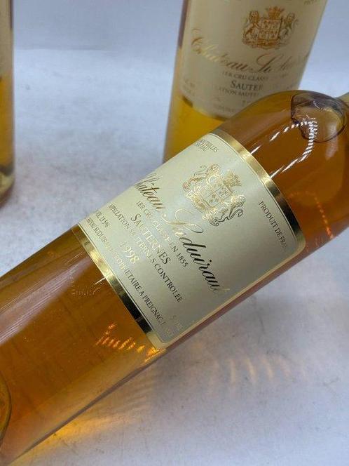 1998 Château Suduiraut - Sauternes 1er Grand Cru Classé - 3, Verzamelen, Wijnen
