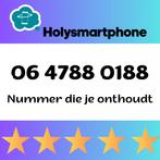 Mooi & makkelijk telefoon nummer kopen? 06 4788 0188, Telecommunicatie, Nieuw, Ophalen of Verzenden