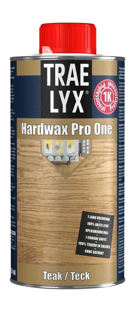 Trae lyx hardwax pro one 250 ml, teak, Doe-het-zelf en Verbouw, Verf, Beits en Lak, Nieuw, Verzenden