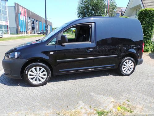 Volkswagen Caddy 1.6 TDI 102pk DSG, Auto's, Bestelauto's, Onderhoudsboekje, Lease, Zwart, Automaat, Overige kleuren, Volkswagen