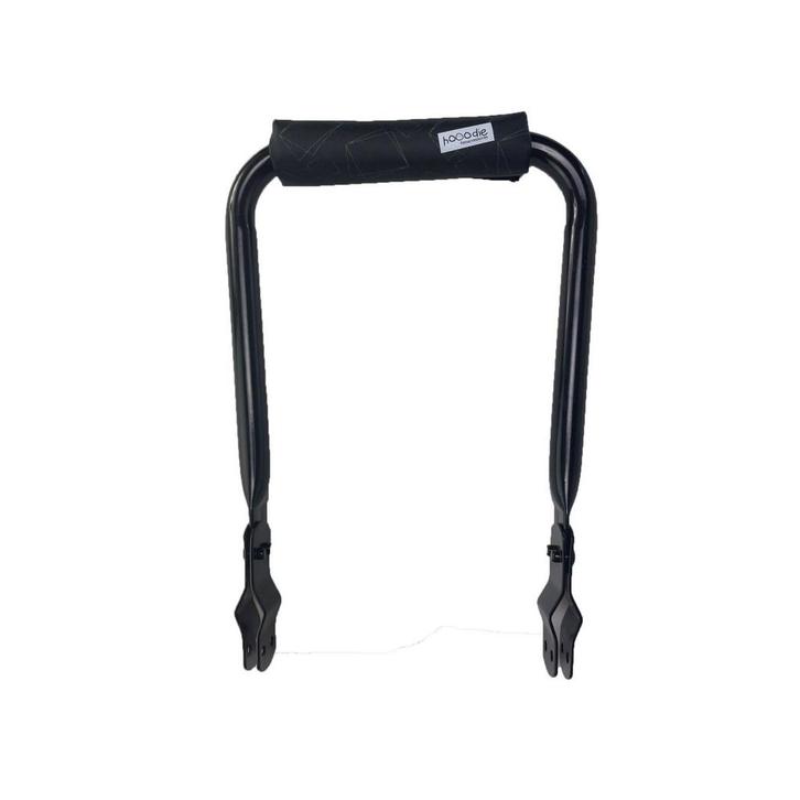 Hooodie Rugsteun Rugleuning  zwart met Gold Rectangles rugku, Fietsen en Brommers, Fietsaccessoires | Fietsstoeltjes, Nieuw, Verzenden