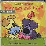 Puzzelen in de tovertuin / Woezel en Pip kartonnen boekjes /, Boeken, Kinderboeken | Baby's en Peuters, Verzenden, Gelezen, Guusje Nederhorst