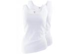 2 stuks dames onderhemd - tanktop - 100% katoen - Wit, Verzenden