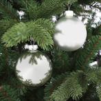 Kerstbal zilver (set van 5) (ø8 cm) House of Seasons, Verzenden