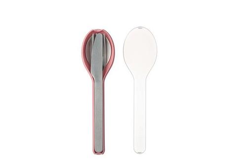 Mepal Bestekset 3-delig Ellipse - Nordic pink, Huis en Inrichting, Keuken | Keukenbenodigdheden, Nieuw, Verzenden