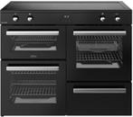 Belling COOKCENTRE 110Ei BLK fornuis inductie, Witgoed en Apparatuur, Fornuizen, Verzenden, 60 cm of meer, Nieuw, Energieklasse A of zuiniger