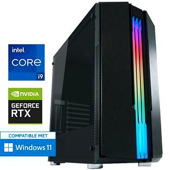 Core i9 11900F + Waterkoeling - RTX 4060 - 32GB - Game PC
