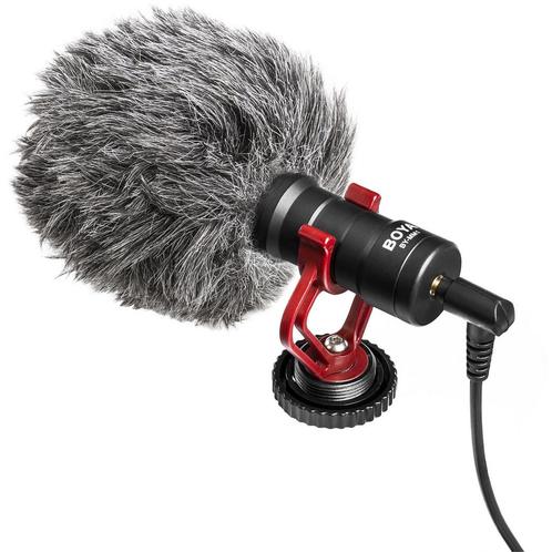 Boya BY-MM1 Shotgun Richtmicrofoon, Muziek en Instrumenten, Microfoons, Overige typen, Nieuw, Ophalen of Verzenden
