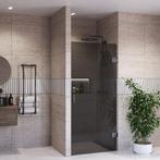 Douchedeur BWS Portos Profielloos Gunmetal 100x200 cm, Ophalen of Verzenden, Nieuw, Douche