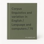 Corpus linguistics and variation in English / Language and, Verzenden, Zo goed als nieuw