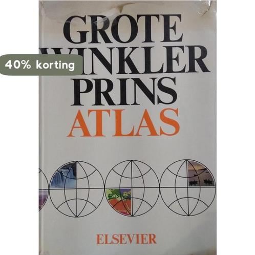 Grote winkler prins atlas 9789010010698 Winkler Prins, Boeken, Overige Boeken, Gelezen, Verzenden