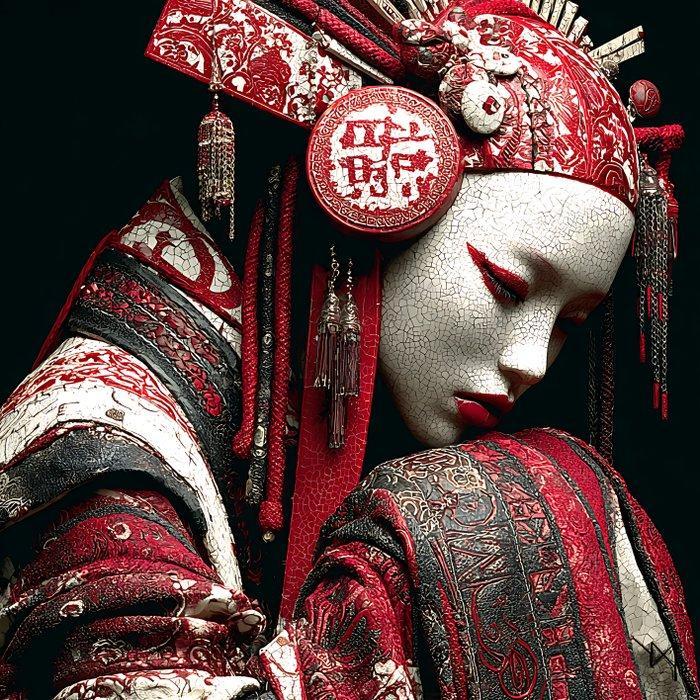 NYX - L’Empreinte du Rouge Sacré, Antiek en Kunst, Kunst | Designobjecten