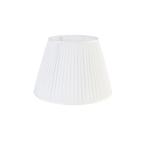 Plisse lampenkap wit 45/30 cm, Huis en Inrichting, Lampen | Lampenkappen, Nieuw, Crème, Rond, Retro