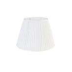 Plisse lampenkap wit rond schuin 45/27/30, Huis en Inrichting, Lampen | Lampenkappen, 25 tot 50 cm, Rond, Nieuw, Crème