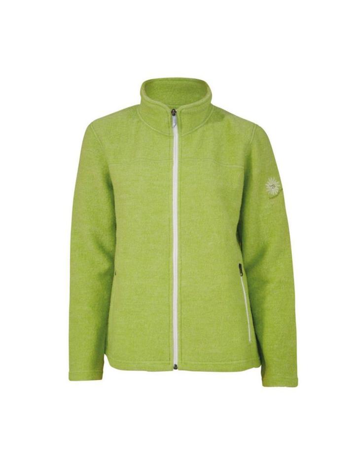 Ivanhoe dames wollen full-zip vest Beata Lime - Groen, Kleding | Dames, Truien en Vesten, Groen, Nieuw, Verzenden