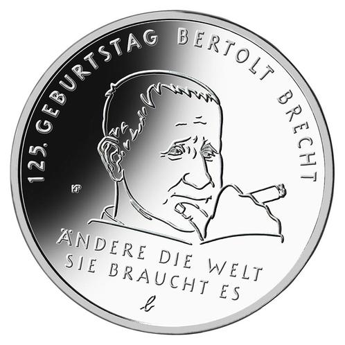 Duitsland 20 Euro Brecht 2023, Postzegels en Munten, Munten | Europa | Euromunten, Verzenden