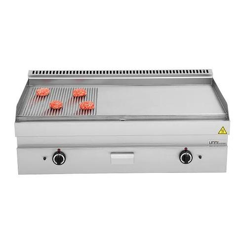 Unni-cooking | Bak-/grillplaat | Gas | Glad/gegroefd Oppervl, Zakelijke goederen, Horeca | Keukenapparatuur, Nieuw in verpakking