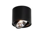Moderne plafondspot zwart draai- en kantelbaar AR111 -, Nieuw, Metaal of Aluminium, Modern