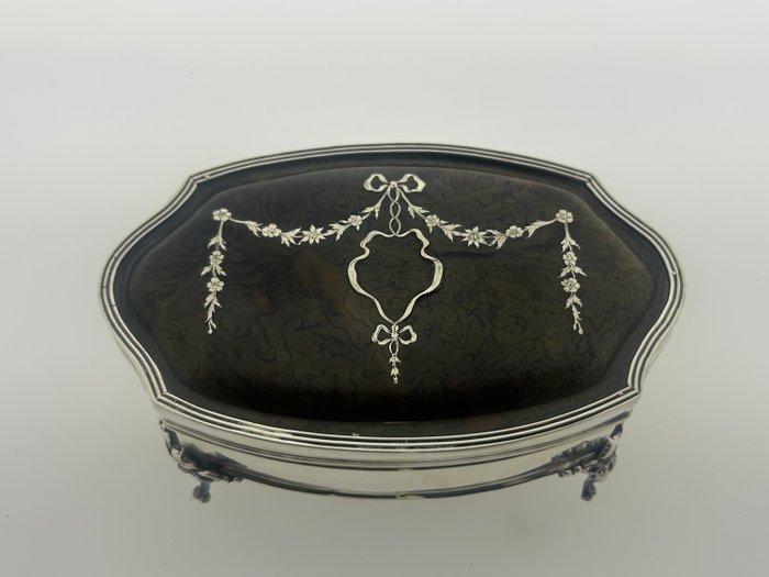 Sieradendoos - Zilver, Antiek en Kunst, Antiek | Goud en Zilver