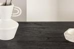 Moderne Eettafel Kehlo Houtfineer Donkerbruin 220x100 cm, Huis en Inrichting, Tafels | Eettafels, Verzenden, Nieuw