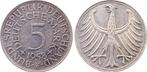 Duitsland 5 duitse Mark 1958 F ss/vz J 387 ss / vz 5 Dm z..., Postzegels en Munten, Munten | Europa | Niet-Euromunten, Verzenden