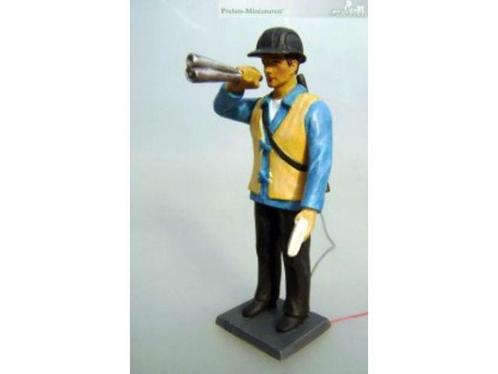 Prehm-miniaturen 550503 Figure Arbeiter  Kunststoff (1:22,5), Hobby en Vrije tijd, Modelbouw | Figuren en Diorama's, Nieuw, Ophalen of Verzenden