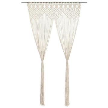 Katoen Macrame Gordijn 140x240 | OP = OP | 55%! beschikbaar voor biedingen
