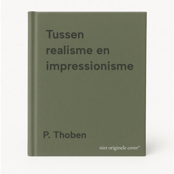 Tussen realisme en impressionisme 9789072478603 P. Thoben, Boeken, Overige Boeken, Gelezen, Verzenden